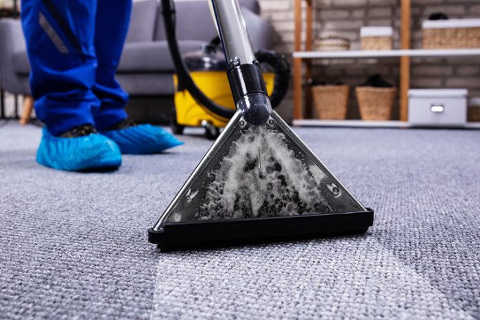 Teppichreinigung mit Dampfreiniger in Rhauderfehn